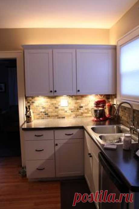 Love To Decor 8 - good tutorial for installing under the cabinet lighting.