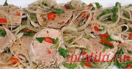 Холодная мясная закуска