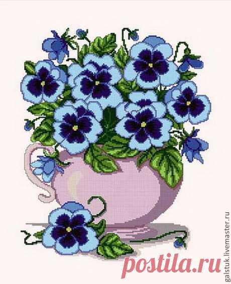 ВЫШИВКА &quot;АНЮТИНЫ ГЛАЗКИ&quot;..