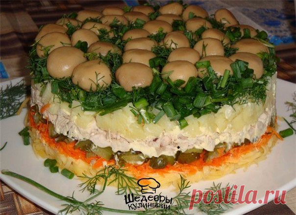 САМЫЕ ВКУСНЫЕ САЛАТЫ ДЛЯ ВАС: ТОП-8 РЕЦЕПТОВ 
Мой любимый - №3 

1) ГРИБНАЯ ПОЛЯНА

Показать полностью…