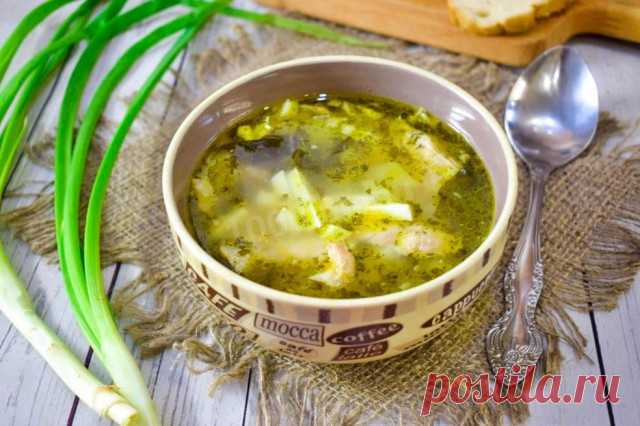 Зелёный борщ со щавелем и яйцом рецепт фото пошагово и видео - 1000.menu