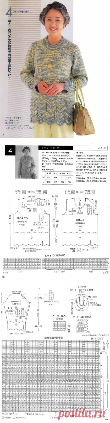 Японский журнал по вязанию для пожилых людей | Сундучок с подарками | Яндекс Дзен
