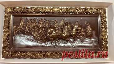 Форма пластиковая для шоколада "Русская зима" ТортДеко 133763485 купить за 443 ₽ в интернет‑магазине Wildberries