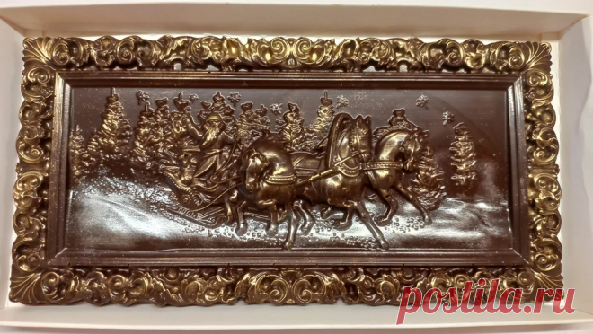 Форма пластиковая для шоколада 