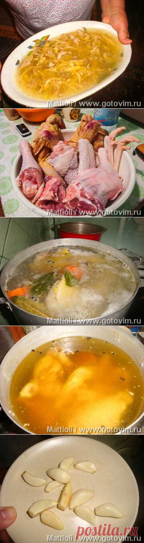 Холодец из домашнего петуха. Фото-рецепт / Готовим.РУ