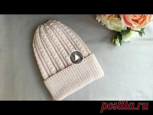 МОЯ ЛЮБИМАЯ ВЯЗАНАЯ ШАПКА  "SPRING MELODY"! KNITTED HAT Смотрите мои другие видео: ВЯЗАНАЯ ШАПКА "SPRING FLOWERS" ПРОСТОЙ ВЕСЕННИЙ СНУД СПИЦАМИ! ВЕСЕННЯЯ ШАПКА "SWEET BERRY"! ВЕСЕННИЙ БЕ...