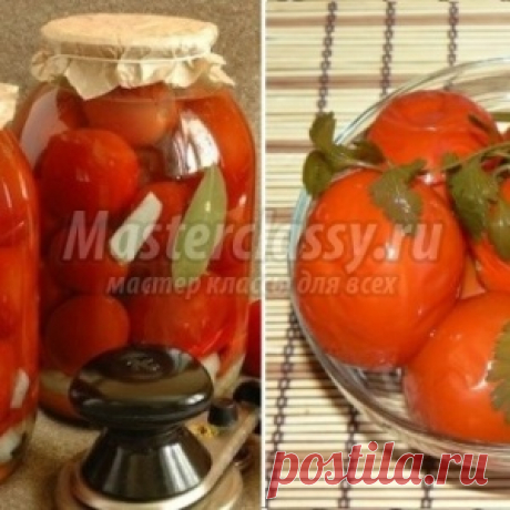 Сладкие маринованные помидоры на зиму в банках: лучшие рецепты