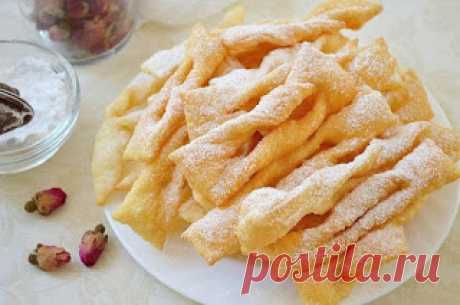Самые вкусные рецепты: Хворост на кефире