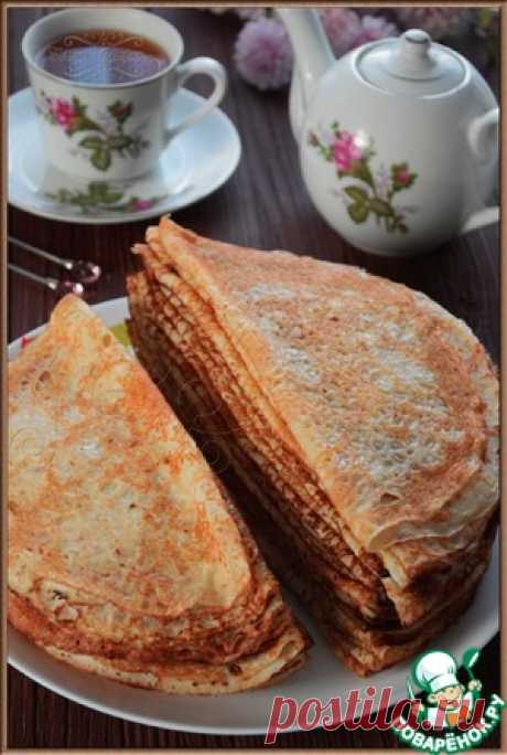 Мои заварные блины - кулинарный рецепт