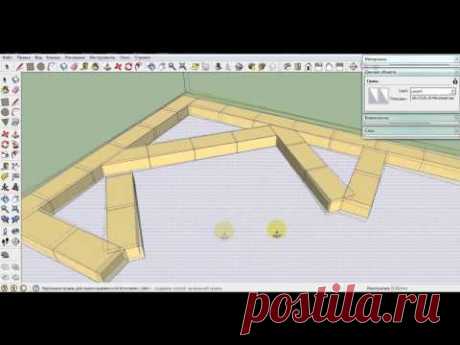 SketchUp, Строим барбекю Эпизод 1, Шоу шепелявых - YouTube