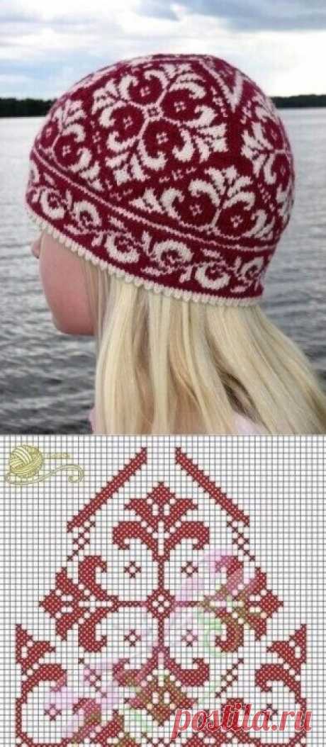 ​Весенние шапочки с жаккардовым узором Весенние шапочки с жаккардовым узоромОни защитят вас от коварного весеннего ветра.