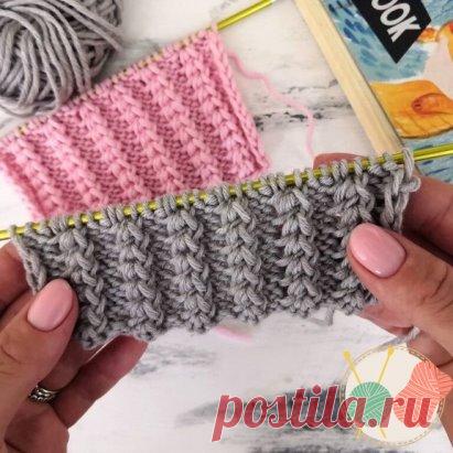 Раппорт узора 5 петель и 2 ряда.
Для вязания узора поворотными рядами необходимо набрать число петель кратное 5 +2 петли для симметрии + 2 кромочные петли.
Описание узора поворотными рядами:
1 ряд: кр.п, *2изн, накид, 3 петли провязать вместе лиц. петлёй, накид*,2 изн, кр. п.
2 ряд: кр. п * 2 лиц, провязать изнаночной сначала 3-ю петлю, затем 1-ю и 2-ю.*, 2 лиц, кр. п
Далее вязать повторяя й и 2 ряд.