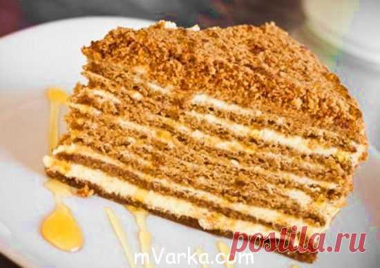 Медовый торт в мультиварке