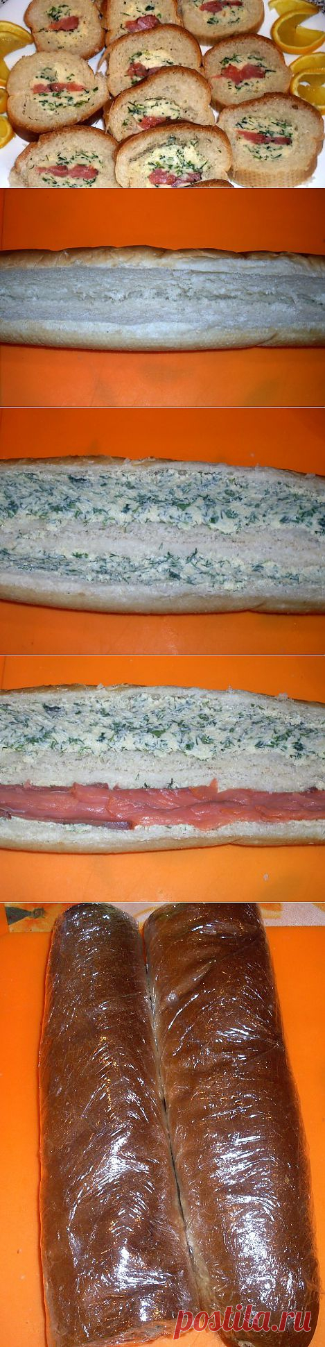 Обычные-необычные бутеры или сёмга в багете | Четыре вкуса