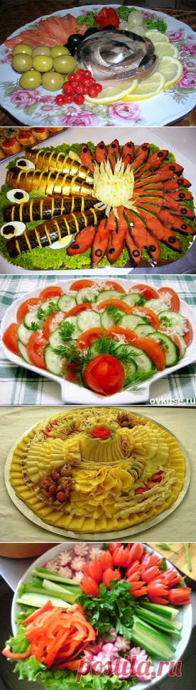 Сервируем праздничный стол...