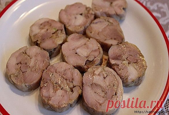 Куриные колбаски!Мм...как вкусно!