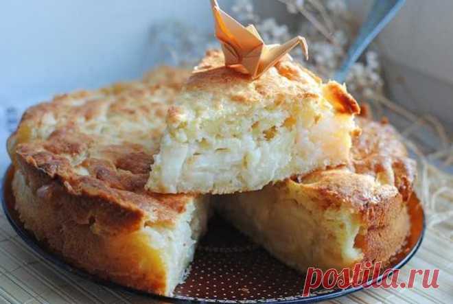 Яблочный пирог с суфле, рецепт приготовления с фото - Сельский Бутик Для приготовления яркого и изысканного яблочного пирога с суфле Вам потребуется немного усилий и времени.