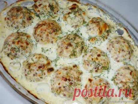 шеф-повар Одноклассники: Легкие тефтели с начинкой и вкусным соусом