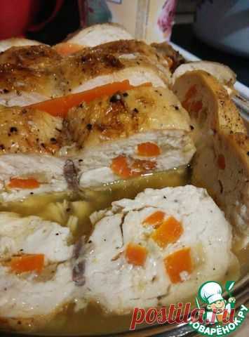Нашпигованная куриная грудка "Без хлопот"