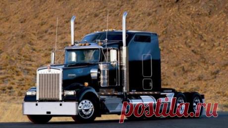 Почему у большинства американских тягачей длинный «нос», в то время как у наших грузовиков он плоский ❘ фото . Тут забавно !!!