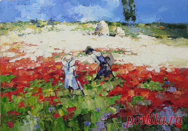 Романтизм женских образов в творчестве Алексея Зайцева