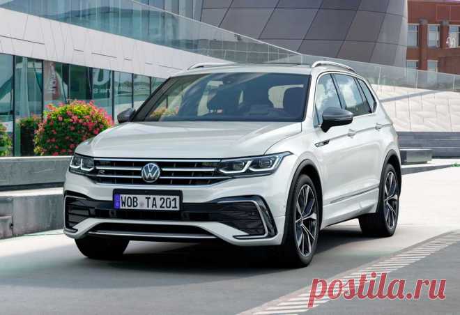 Volkswagen Tiguan Allspace 2022: обновленный удлиненный кроссовер