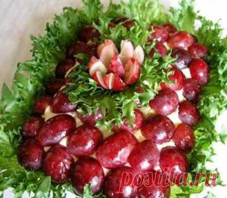 Салат красивый » ВКУСНЫЕ РЕЦЕПТЫ 2013 С ФОТО. Вкусные рецепты с фотографиями на каждый день!. Рецепты салатов, рецепты первых, рецепты тортов для Вас!
