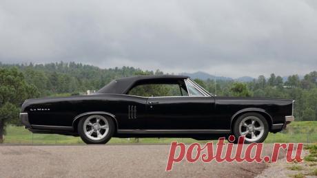 1967 Понтиак Леманс Кабриолет 400 ки, тройной черный | Лот W91 | Даллас 2016 | карманный путеводитель аукционов