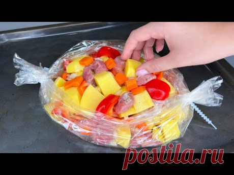 Рецепт УЖИНА на СКОРУЮ РУКУ: очень вкусно, ПРОВЕРЕНО ГОДАМИ!