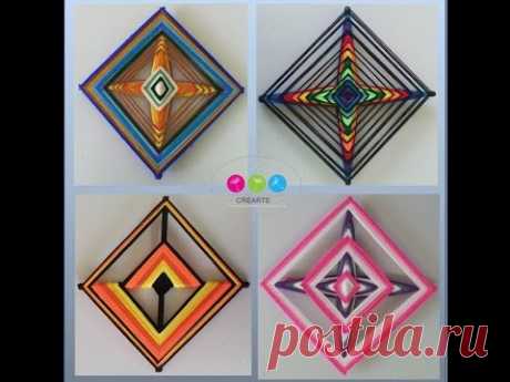 Como iniciar un Mandala Tejido