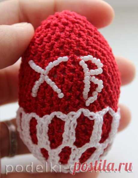 Пасхальные яйца крючком-МК Юлии Лебедевой - Вязаные крючком аксессуары