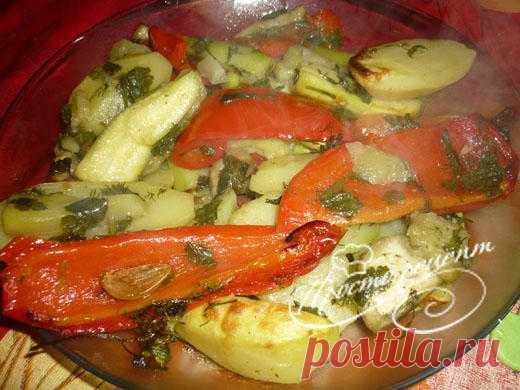 🍴 Овощи запеченные в рукаве в духовке рецепт с фото. Как приготовить овощи запеченные в пакете для запекания