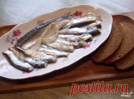 Маринованная салака - пошаговый кулинарный рецепт на Повар.ру