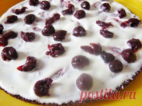 Кулинарные рецепты : Торт «Пинчер» с вишней