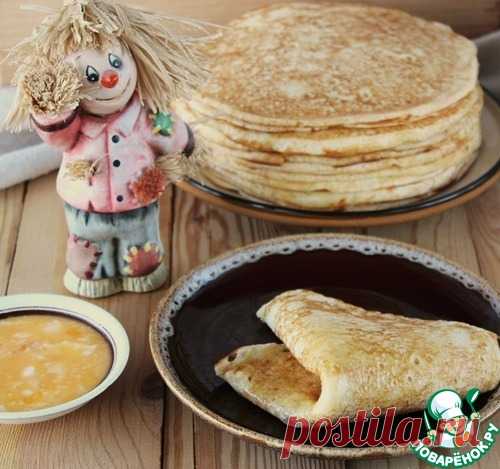 Блины по-деревенски - кулинарный рецепт