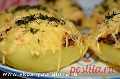Картофель, фаршированный по-польски
