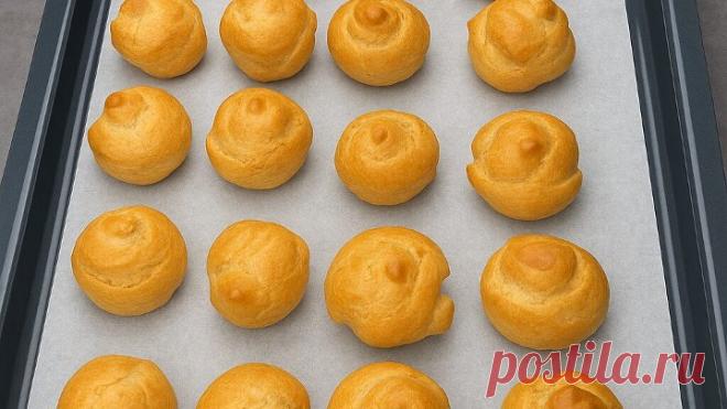 Профитроли из ничего! Вкуснее ничего не ела!