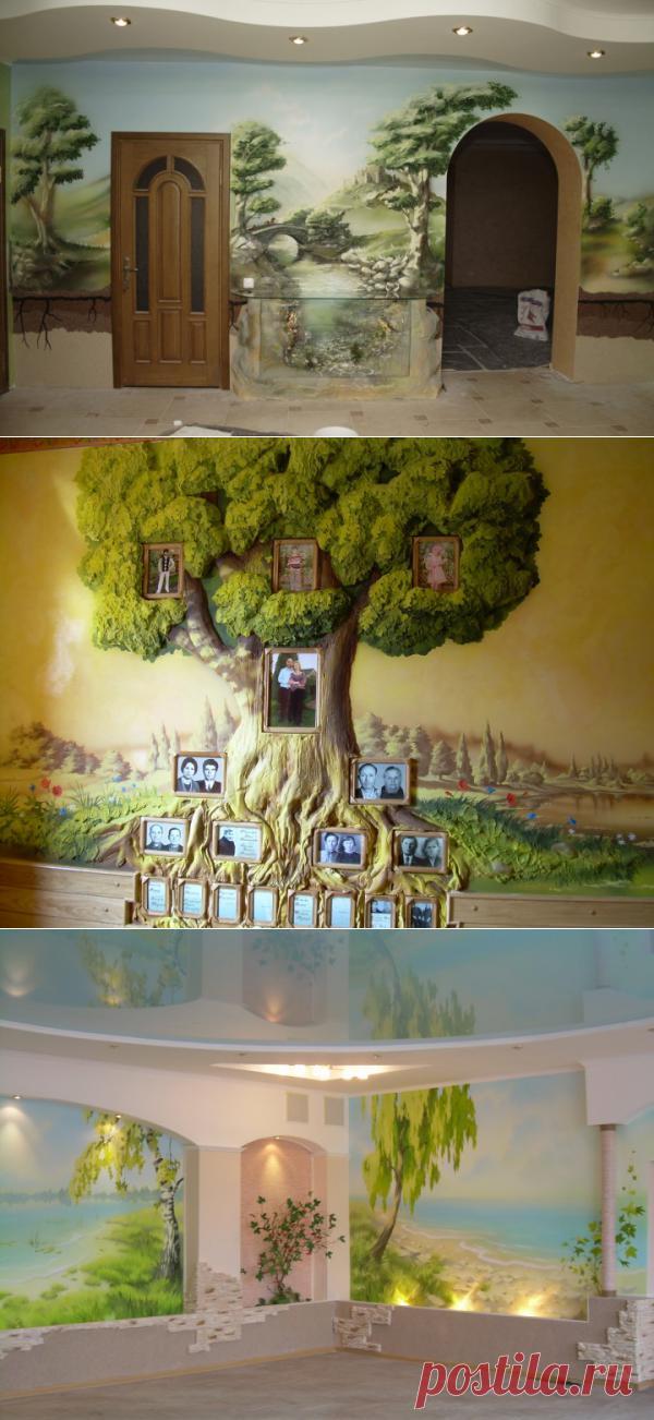 (+1) тема - Настенная роспись | МОЙ ДОМ