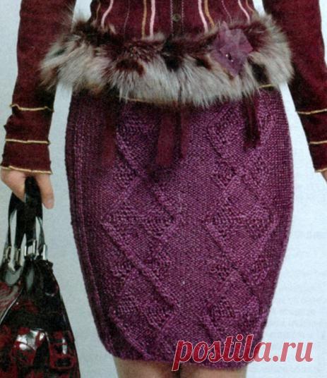 Необходимая вещь сезона. С чем носить вязаную юбку?