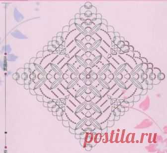 Пляжная туника крючком