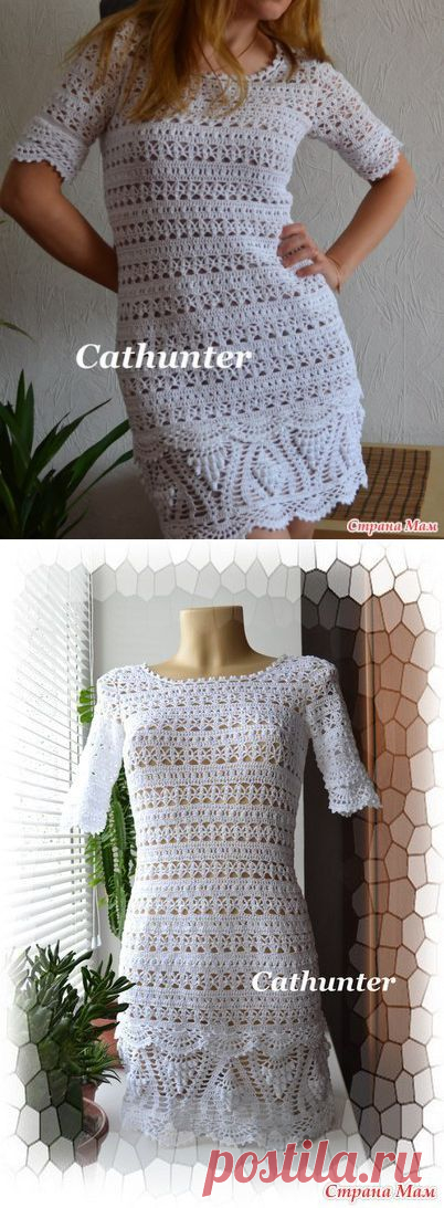 Summer crochet tunic. Crochet tunic with schemes | Все о рукоделии: схемы, мастер классы, идеи на сайте labhousehold.com