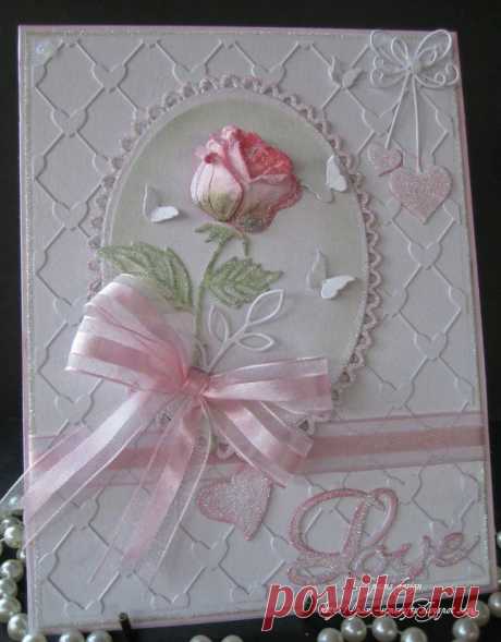 pamscrafts: Long stemmed rose | Inspirational Cards