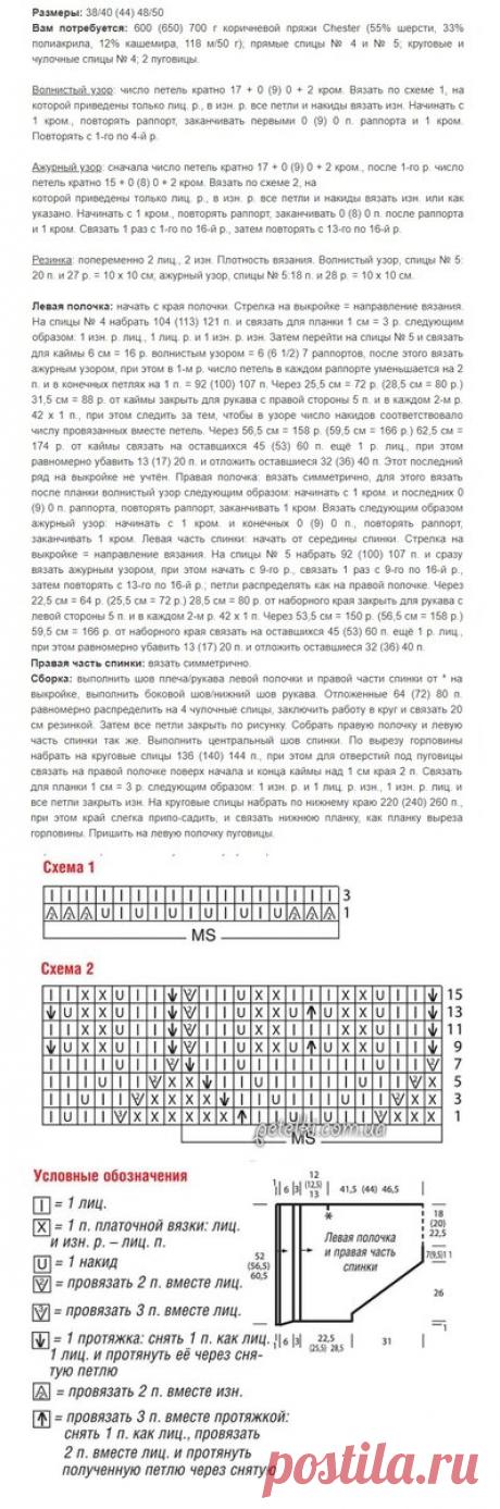 Простая подборка красивых вязанных моделей спицами. Идеи для опытных мастериц. Модель с Азиатским колоском с МК. | Ирина СНежная & Вязание | Яндекс Дзен