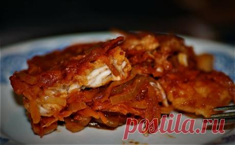 Сочная рыба под морковным маринадом. Невероятно вкусный ужин. | YummyK | Яндекс Дзен