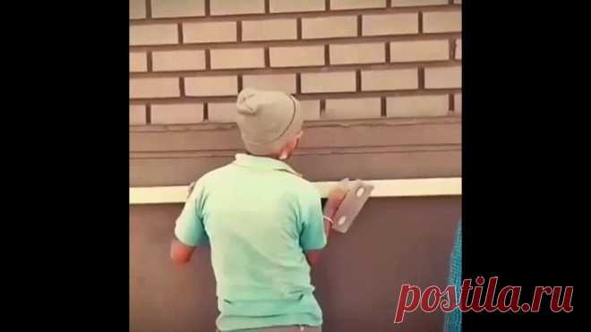 Имитация кирпичной кладки