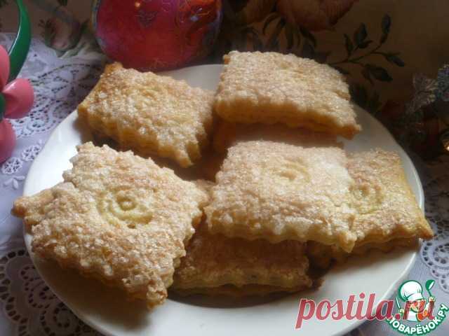 Домашнее слоеное тесто и вкуснейшее печенье из него - легко, просто и очень слоисто!