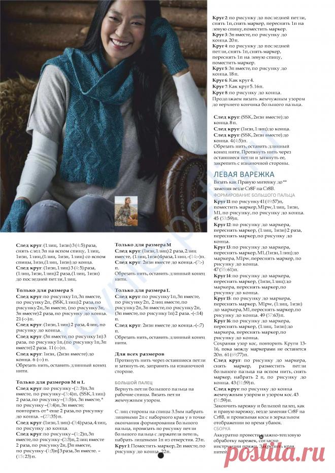 Шарф и варежки Rockall