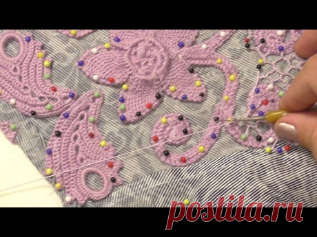 2 VLOG/ Вяжу и пою детскую песенку про гномика! Уроки Ирландского кружева Котельник...