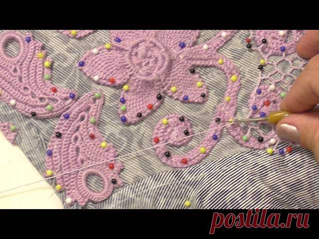 2 VLOG/ Вяжу и пою детскую песенку про гномика! Уроки Ирландского кружева Котельник...