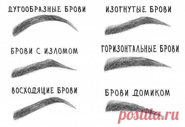 Правила красивых бровей